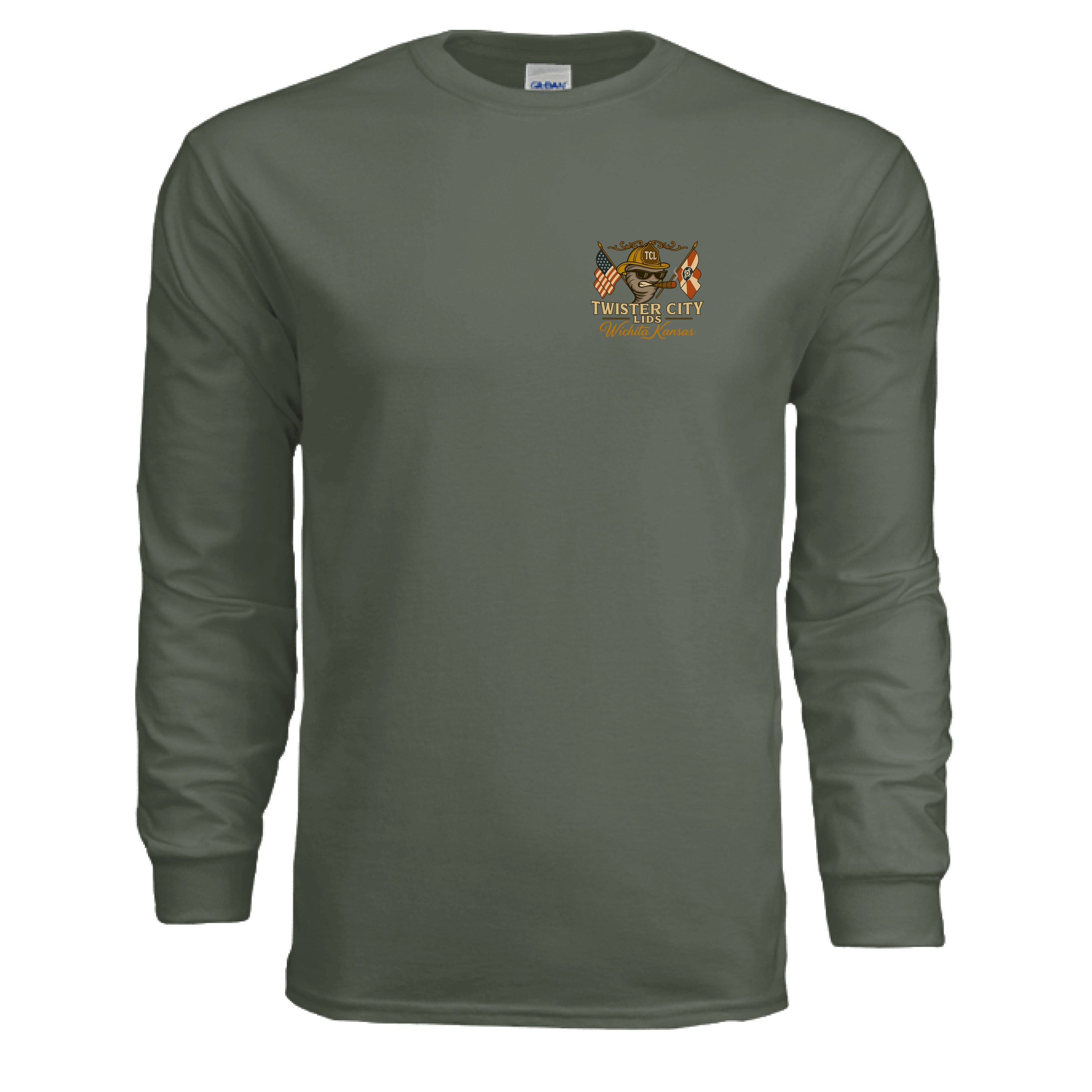 MILITARY GREEN - FRONT