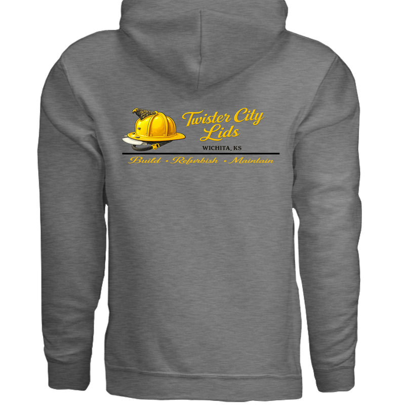 GRAPHITE HEATHER - BACK