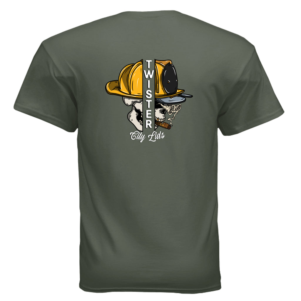 MILITARY GREEN - BACK