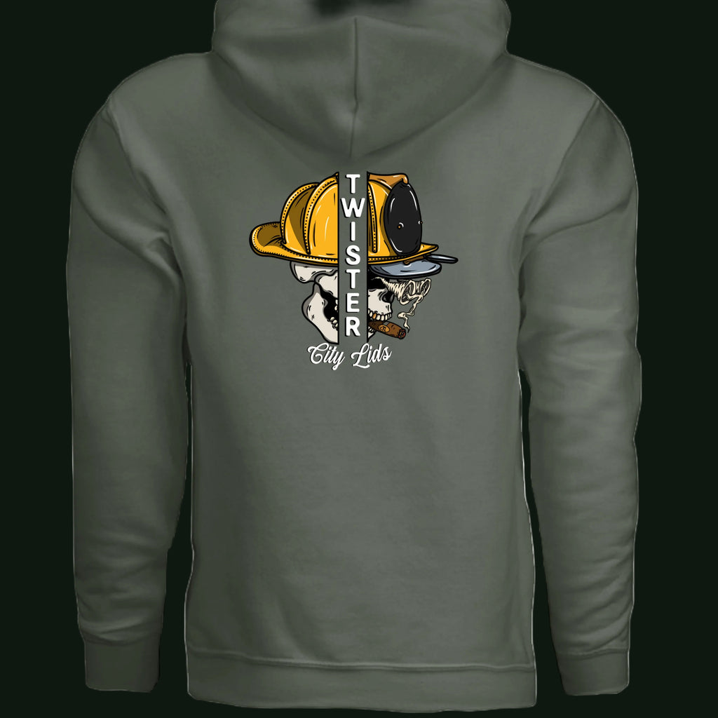 MILITARY GREEN - BACK