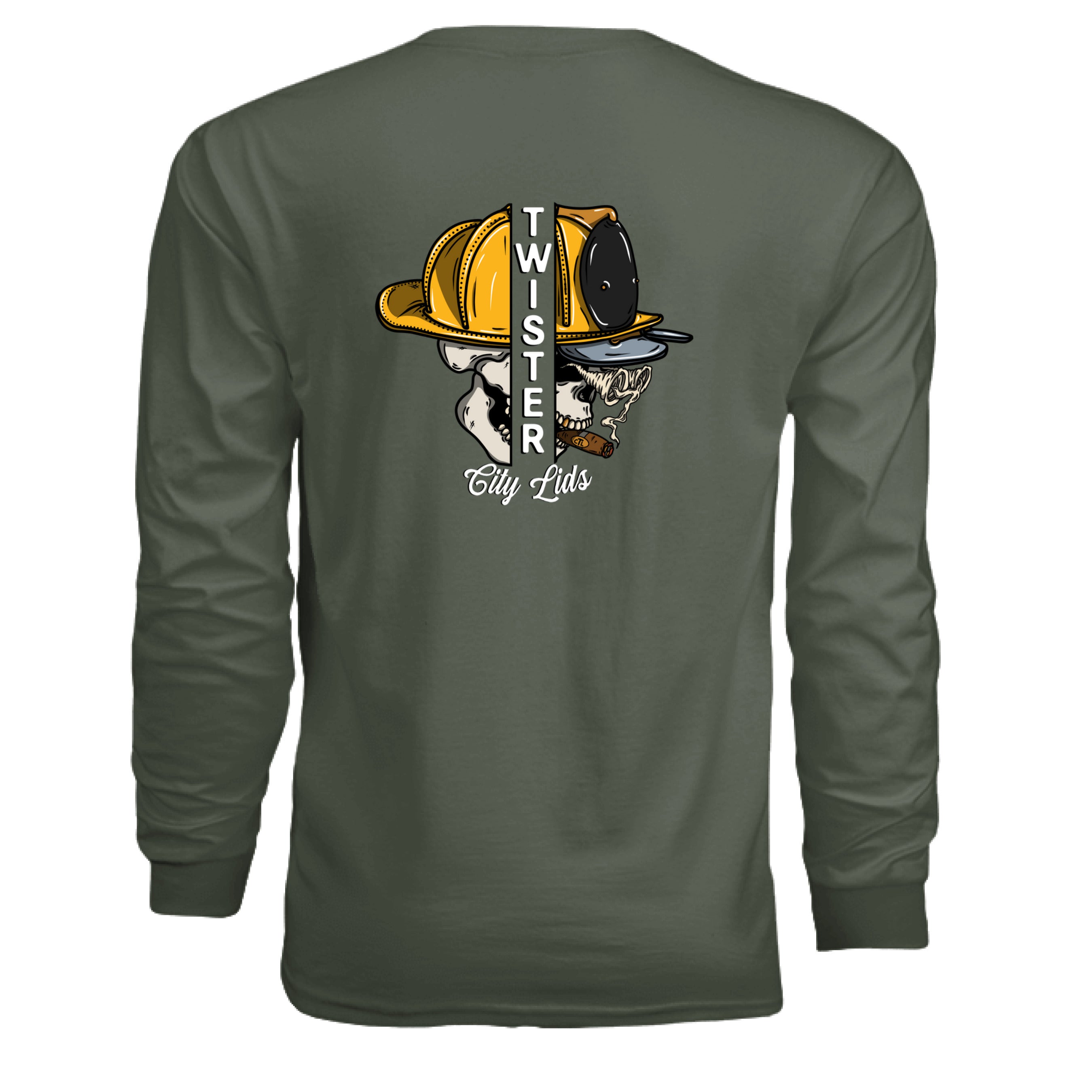 MILITARY GREEN - BACK